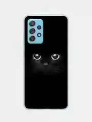 Шоколадный силиконовый чехол на Samsung Galaxy A52/A52s / Самсунг А52/A52s прозрачный, с рисунком