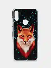 Рыжий силиконовый чехол на Honor 8A/8A Pro/Huawei Y6 2019/Y6s / Хонор 8А прозрачный, с рисунком