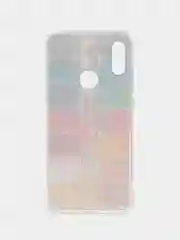 Бордовый силиконовый чехол на Honor 8A/8A Pro/Huawei Y6 2019/Y6s / Хонор 8А прозрачный, с рисунком