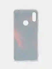 Красный силиконовый чехол на Honor 8A/8A Pro/Huawei Y6 2019/Y6s / Хонор 8А прозрачный, с рисунком