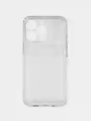 Прозрачный противоударный чехол с карманом для карт для iPhone 13, 13 Pro, 12, 12PRO, 11, XR, SE