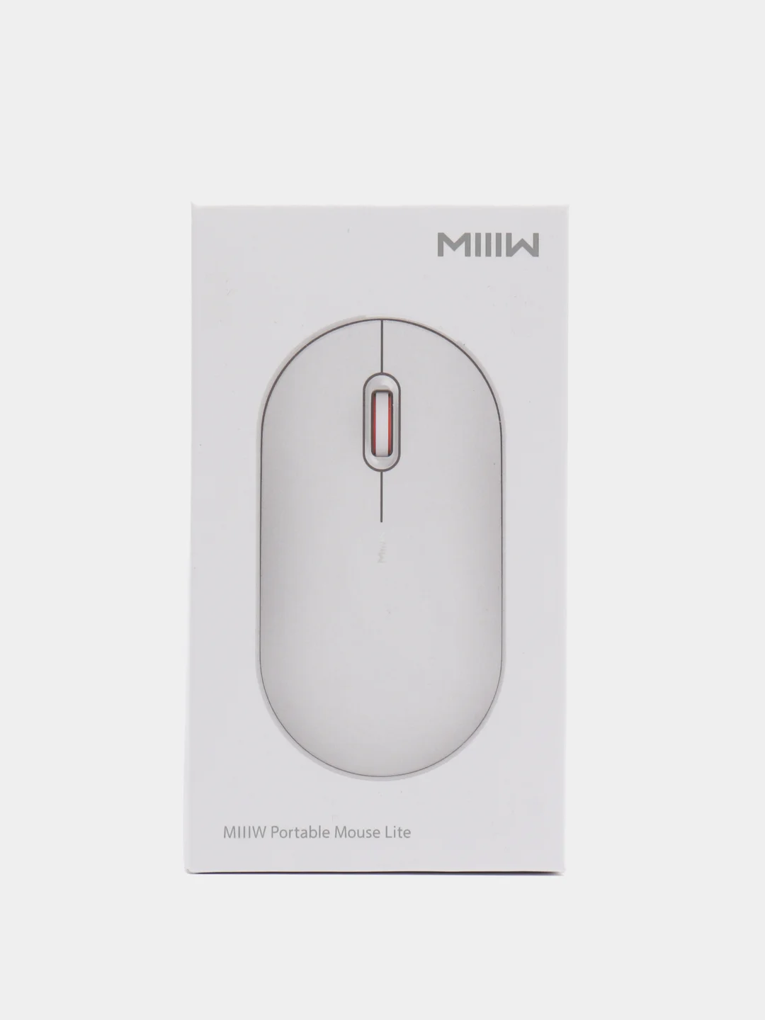 Белый мышь Xiaomi MIIIW Dual Mode Portable Mouse Lite Version, MWPM01