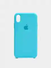 Бирюзовый чехол Silicone Case для iPhone XR