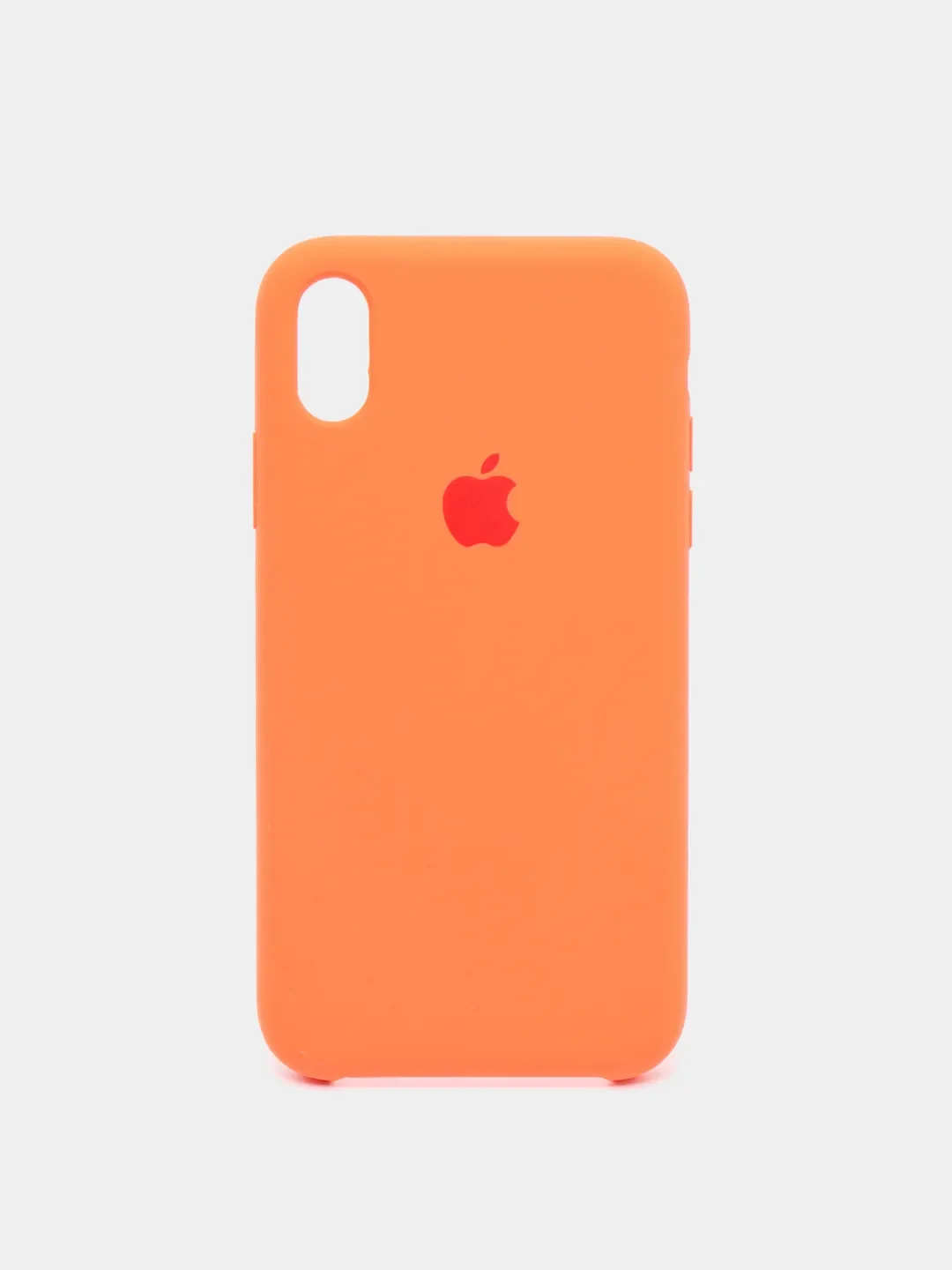 Коралловый меланж чехол Silicone Case для iPhone XR