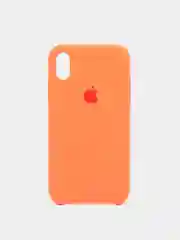 Коралловый меланж чехол Silicone Case для iPhone XR