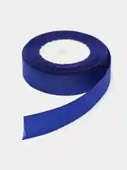 Индиго лента репсовая, 25 мм, 18 метров