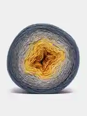 Синий пряжа YarnArt Flowers 55% Хлопок 45% Полиакрил 250г 1000м, 1 моток