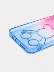 Конфетный чехол на iPhone айфон 11 Pro Max, силиконовый чехол с принтом мишка KAWS