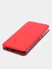 Красный чехол-книжка для Realme C21Y / Realme С25Y (Реалми С21Y / С25Y)