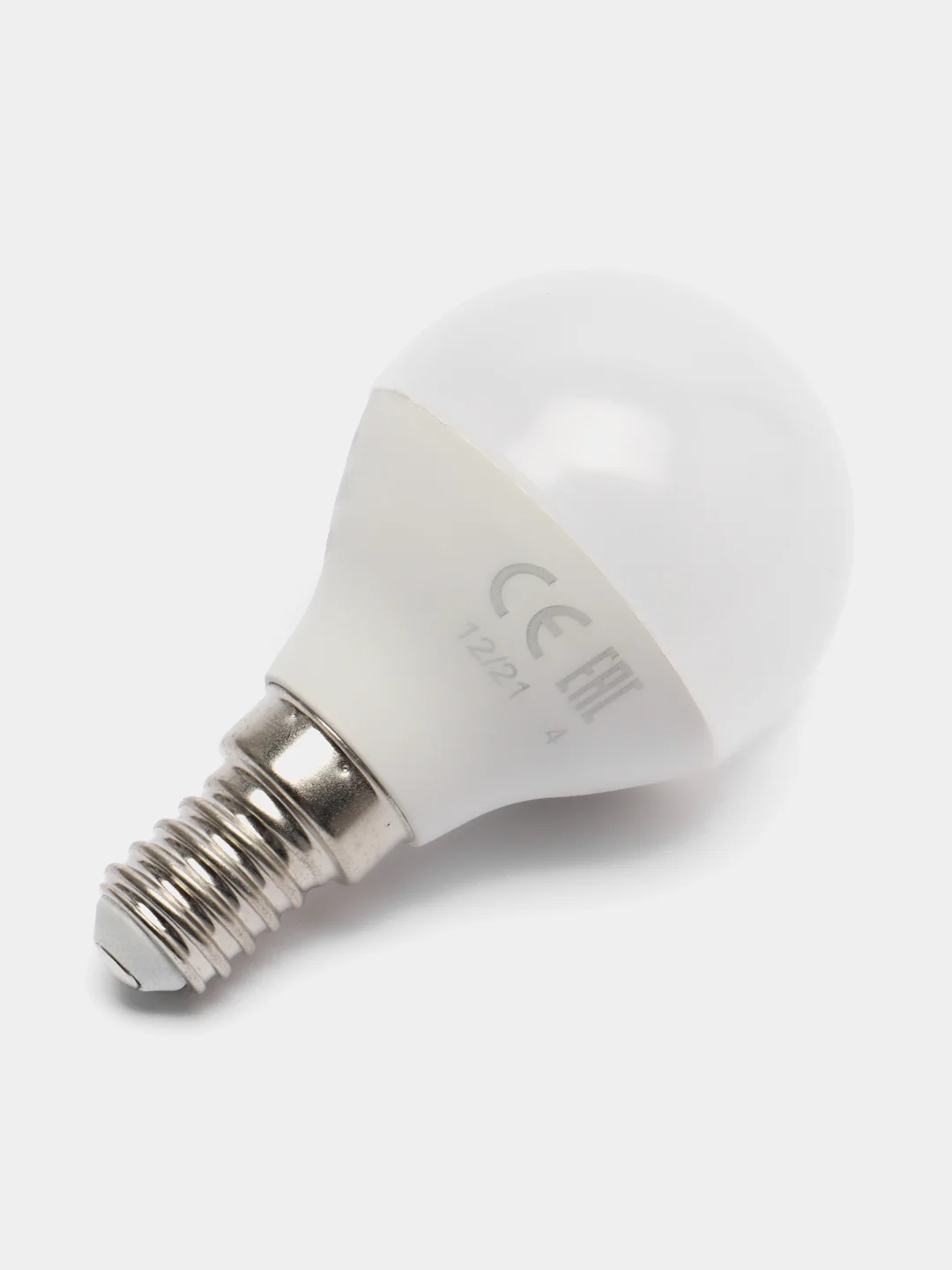 Лампа светодиодная Ecola LED Premium (0% коэф. пульсации) 8W Шар 2700К (теплый)