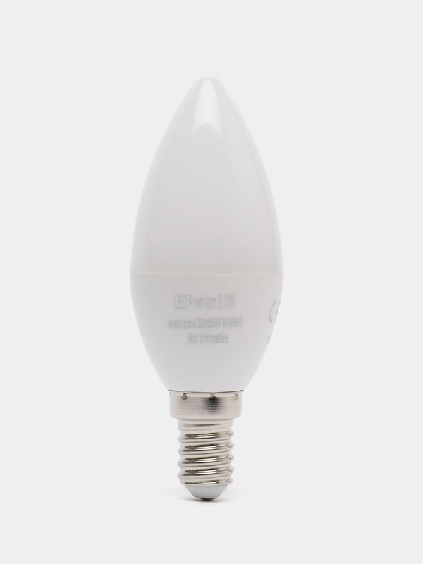 Лампа светодиодная Ecola LED Premium (0% коэф. пульсации) 8W 4000К (белый)