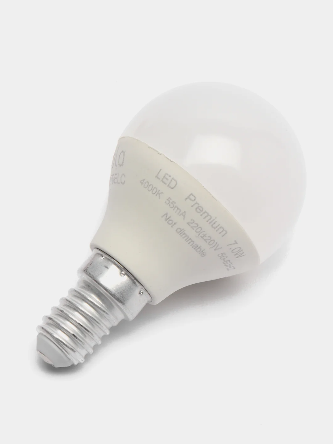 Лампа светодиодная Ecola LED Premium (0% коэф. пульсации) 7W Шар E14 4000К (белый)