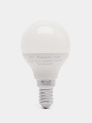 Лампа светодиодная Ecola LED Premium (0% коэф. пульсации) 7W Шар E14 4000К (белый)