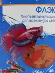 Корм хлопьевидный ЗООМИР "Флэк" для всех видов рыб (рыбок), 250мл 45г