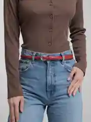 Бордовый женские ремни