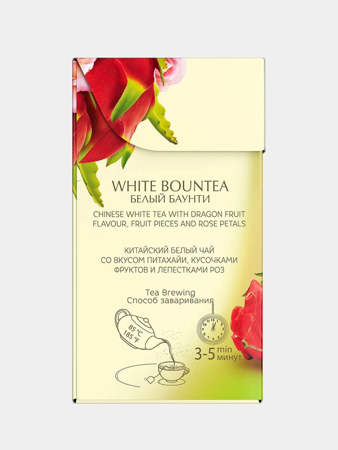 Чай в пирамидках Curtis "White Bountea", белый, 20 штук