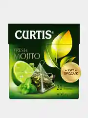 Чай в пирамидках Curtis "Fresh Mojito", зеленый, 20 штук