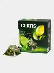 Чай в пирамидках Curtis "Fresh Mojito", зеленый, 20 штук