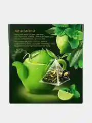 Чай в пирамидках Curtis "Fresh Mojito", зеленый, 20 штук