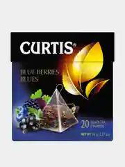 Чай в пирамидках Curtis "Blue Berries Blues", черный, 20 штук