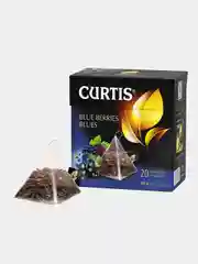 Чай в пирамидках Curtis "Blue Berries Blues", черный, 20 штук