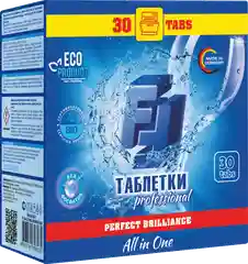 Таблетки для посудомоечных машин FF All in 1, бесфосфатные, 30 штук