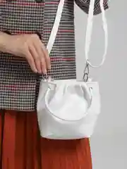 Белый сумка-торба женская, маленькая сумка на плечо, экокожа