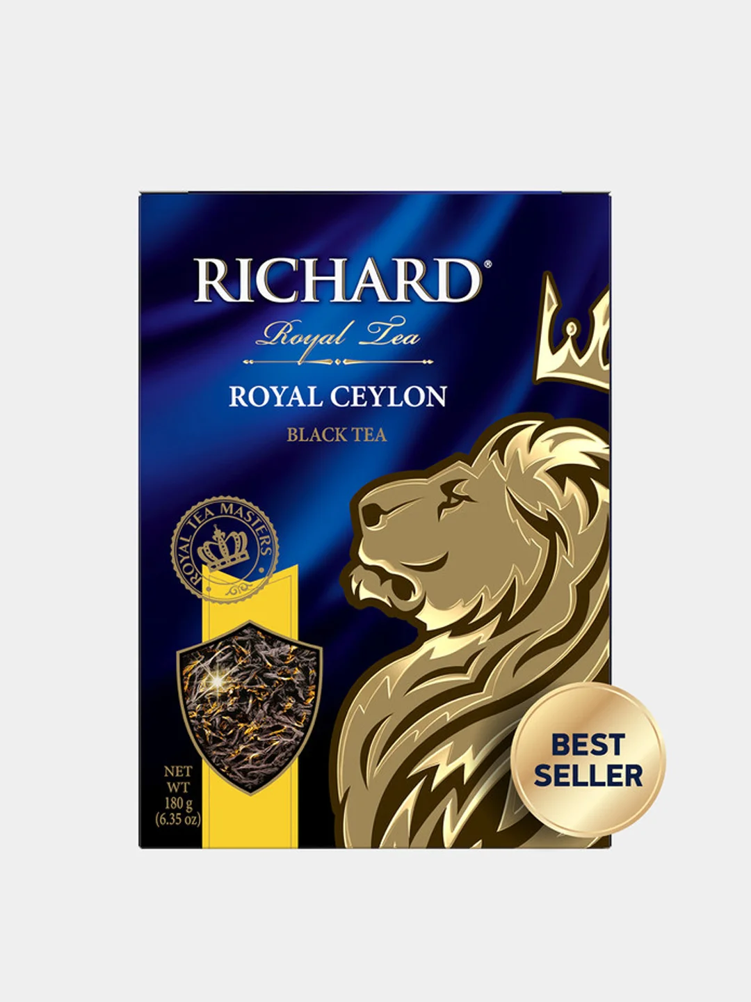 Чай листовой Richard Royal Ceylon, черный, 180 г