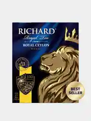 Чай Richard "Royal Ceylon", черный, в пакетиках, 100 штук