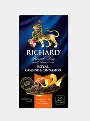 Чай Richard "Royal Orange & Cinnamon", черный, в пакетиках, 25 штук