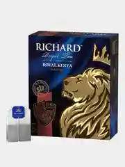 Чай Richard "Royal Kenya", черный, в пакетиках, 100 штук