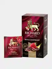 Чай Richard "Royal Raspberry", фруктово-травяной, в пакетиках, 25 штук