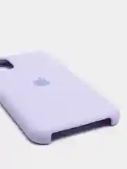 Лавандовый чехол Silicone Case для iPhone 11, с открытым низом