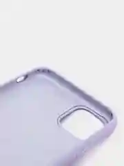 Лавандовый чехол Silicone Case для iPhone 11, с открытым низом