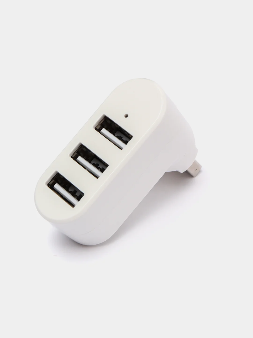 Белый usb разветвитель на 3 порта