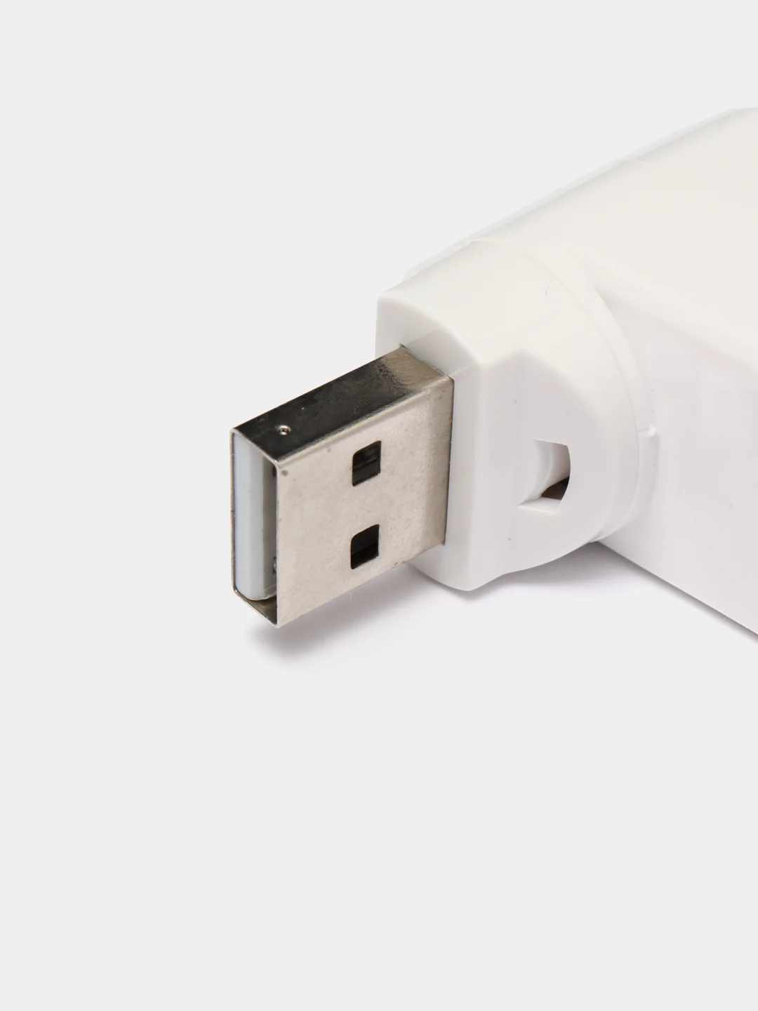 Белый usb разветвитель на 3 порта
