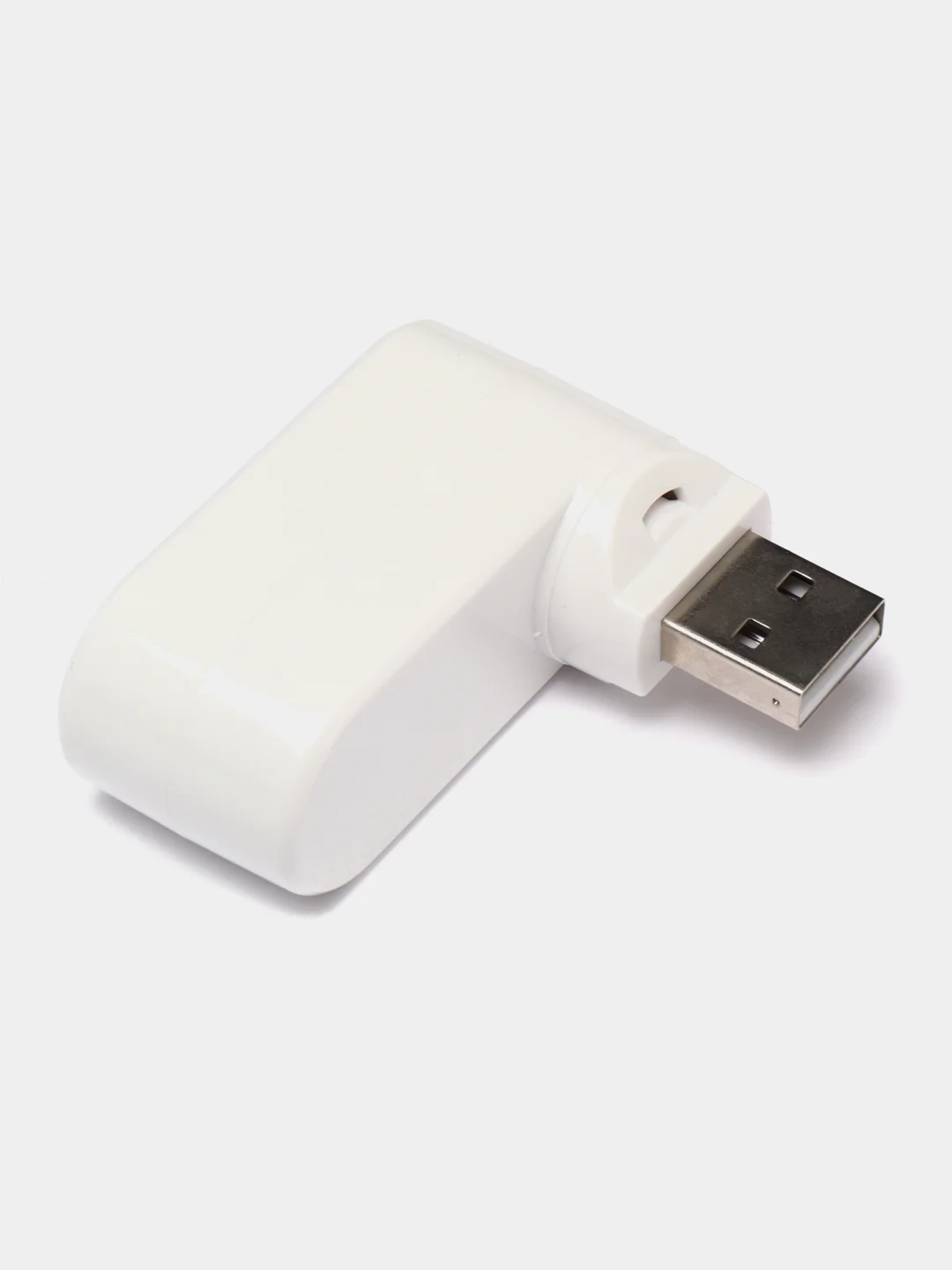 Белый usb разветвитель на 3 порта