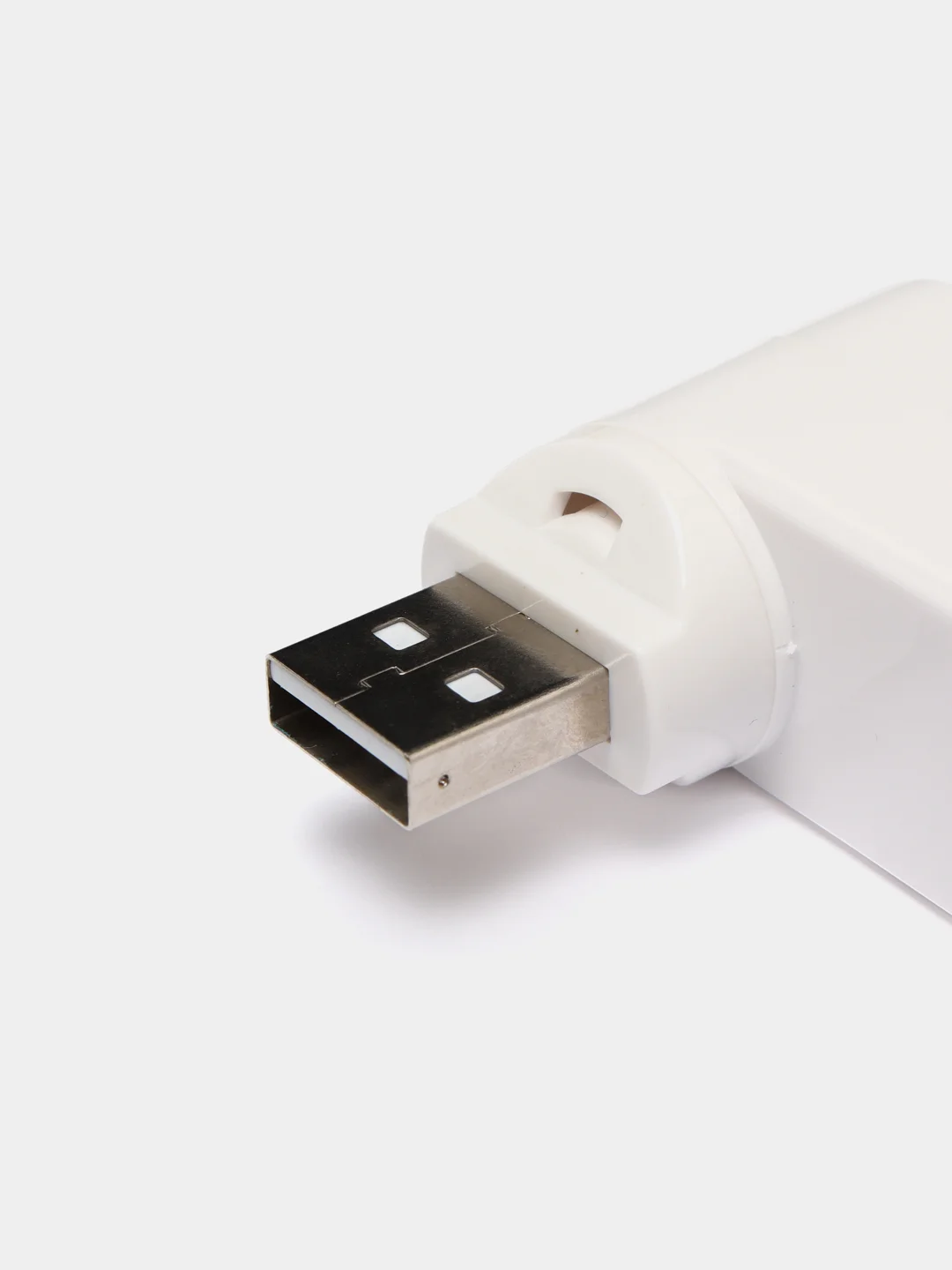 Белый usb разветвитель на 3 порта