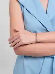 Серебряный цепочка на руку, унисекс