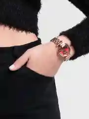 Красный наручные женские часы OLEVS