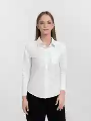 Рубашка женская классичекая, рубашка белая приталенная