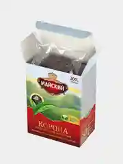 Чай крупнолистовой Майский "Корона Российской Империи", черный, 200 г
