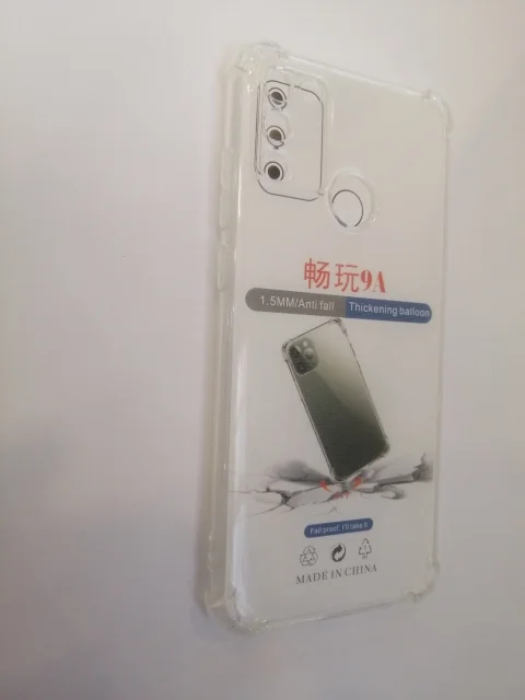 Силиконовый прозрачный с усиленными углами чехол Honor 10x lite/10/10lite/20i/8x/9A/9C/9X