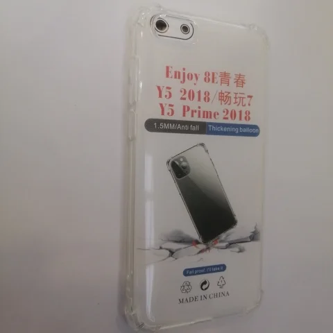 Силиконовый прозрачный с усиленными углами чехол Honor 10x lite/10/10lite/20i/8x/9A/9C/9X