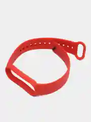 Красный силиконовый ремешок для фитнес-браслетов Xiaomi Mi Band 5 и Mi Band 6