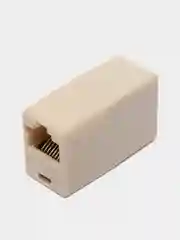 Бежевый соединитель кабеля RJ 45 муфта коннектор адаптер проходной