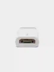 Белый переходник Micro USB (мама) - USB Type-С (папа)