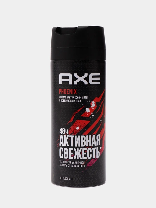 Дезодорант аэрозоль AXE PHOENIX, мужской, арктическая мята и освежающая трава, 150 мл