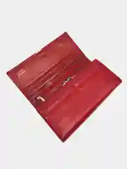 Красный портмоне женское классическое