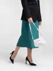 Белый повседневная сумка через плечо